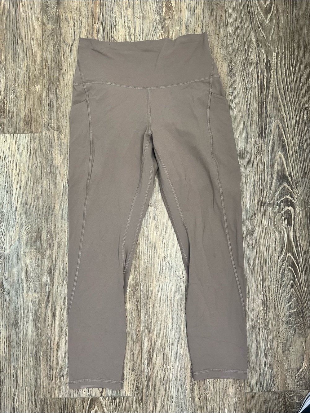 lululemon athletica Taupe High-Rise Leggings
